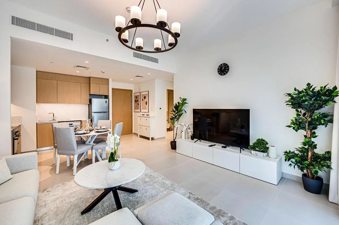 Nice Apartment In Surf At Creek Beach With Private Lagoon Access 迪拜 阿拉伯联合酋长国